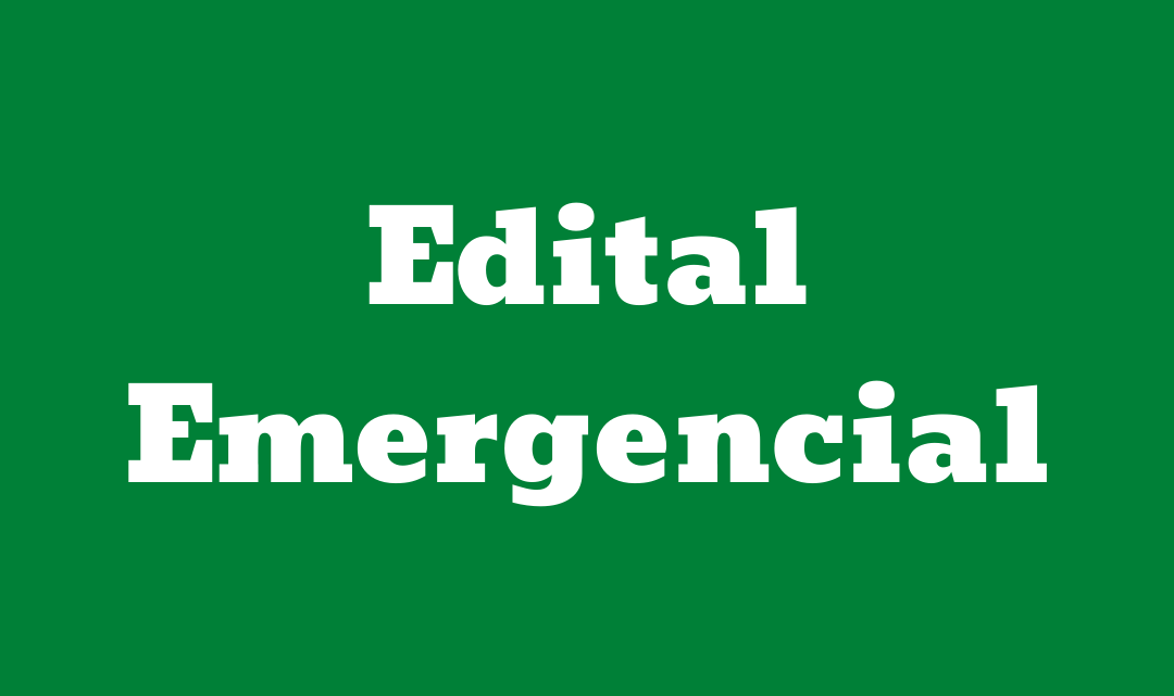 Programação do Edital Emergencial 2020