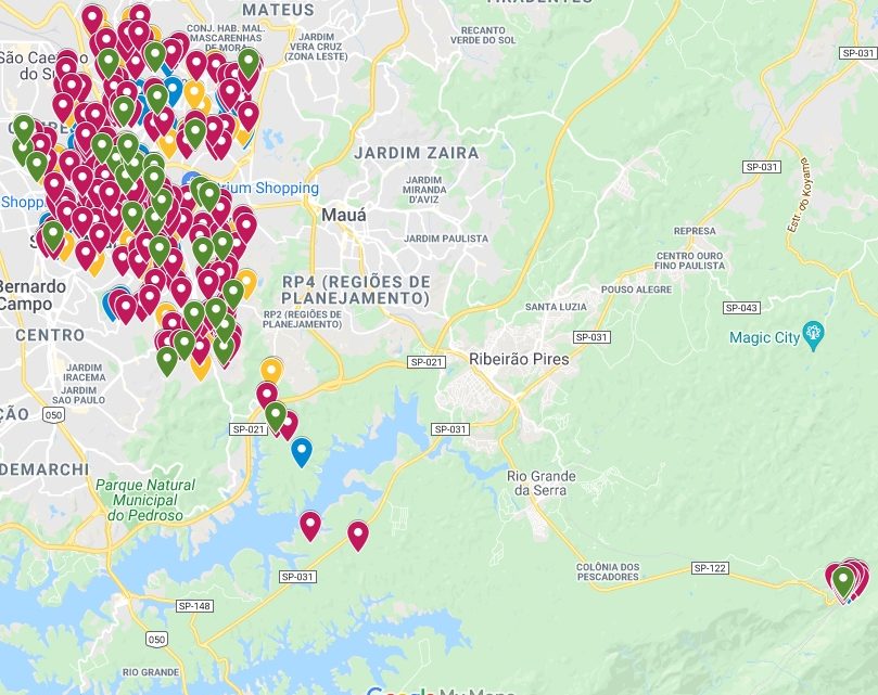 Secretaria de Cultura mapeia projetos culturais utilizando Plataforma Google Maps