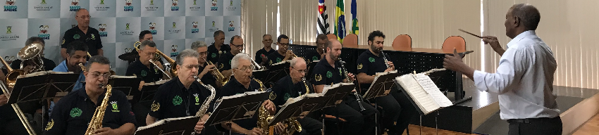 Apresentação da Banda Lira na plataforma de trem de Paranapiacaba – setembro 2022