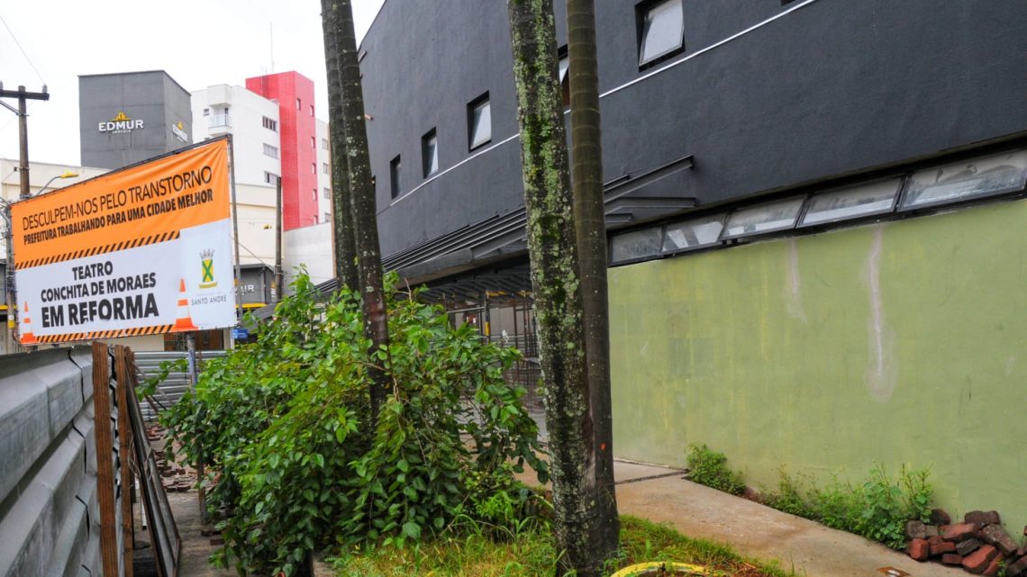 Teatro Conchita de Moraes entra em fase final de revitalização