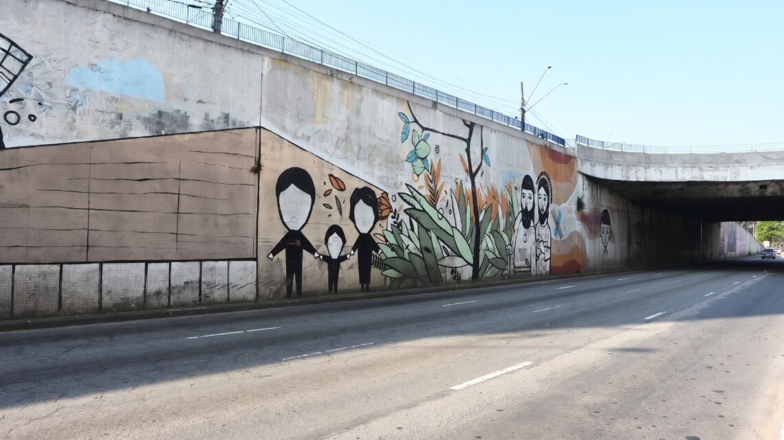 Santo André abre inscrições para projetos de graffiti na Avenida Santos Dumont