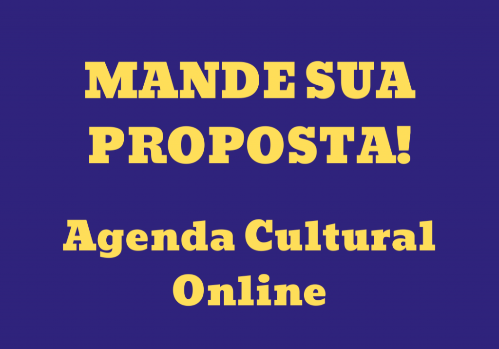 Participe da Agenda Cultural Online 2