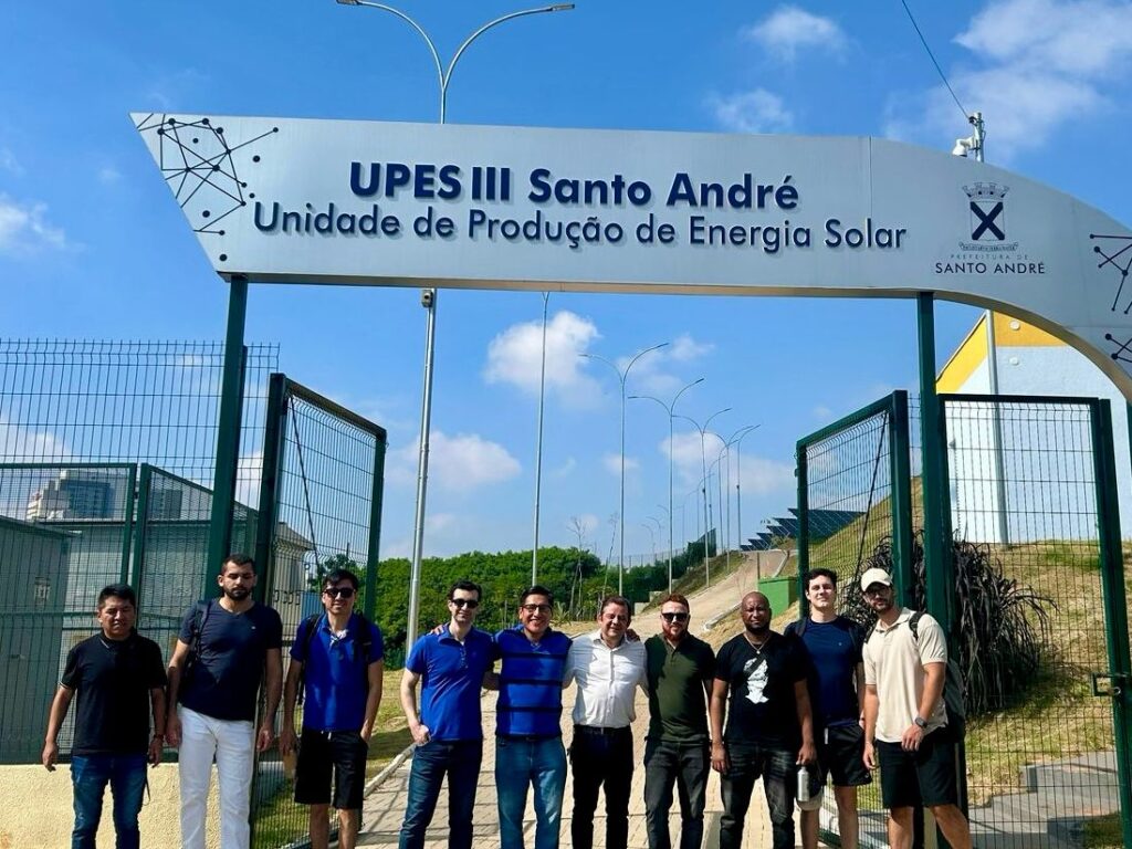 Parque Tecnológico realiza visita técnica à Usina Solar UPESIII