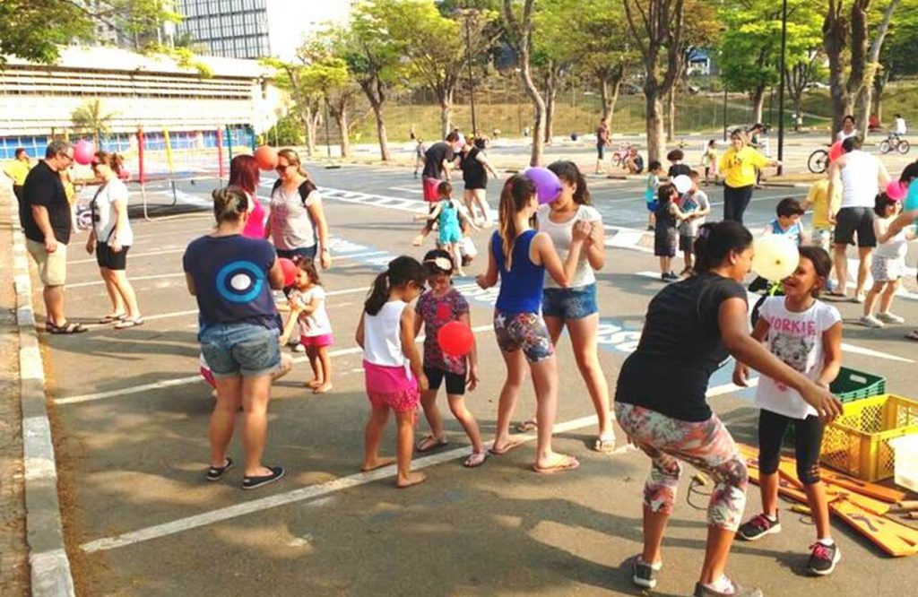 Garoando em Santo André. 