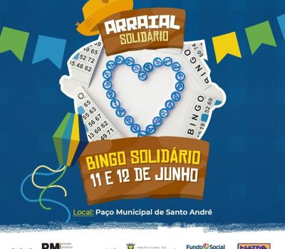 Arraial Solidário Santo André 2022 – Dias 10, 11 e 12 de junho – Doar é um ato de amor
