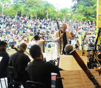 Sinfônica de Santo André celebra ABBA no Parque Central – Domingo 14/04