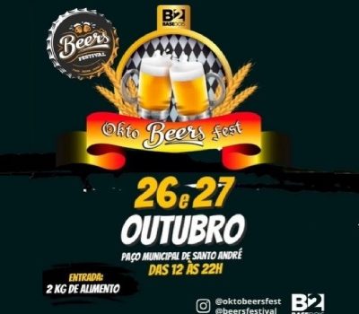 6ª edição do Oktobeersfest em Santo André – 26 e 27 de outubro