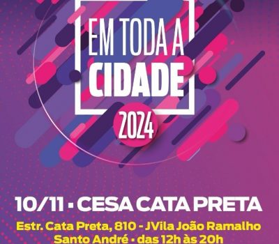 Festival “Em Toda Cidade” 2024 – 10 de novembro